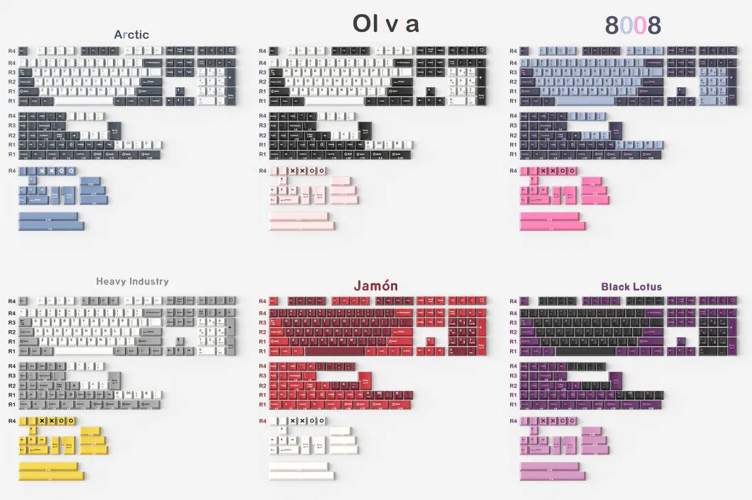 108keys PBT Dye-Sublimation Keycaps for Cherry Profile Custom Keycaps